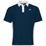 Head Slice Polo Dark Blue / White